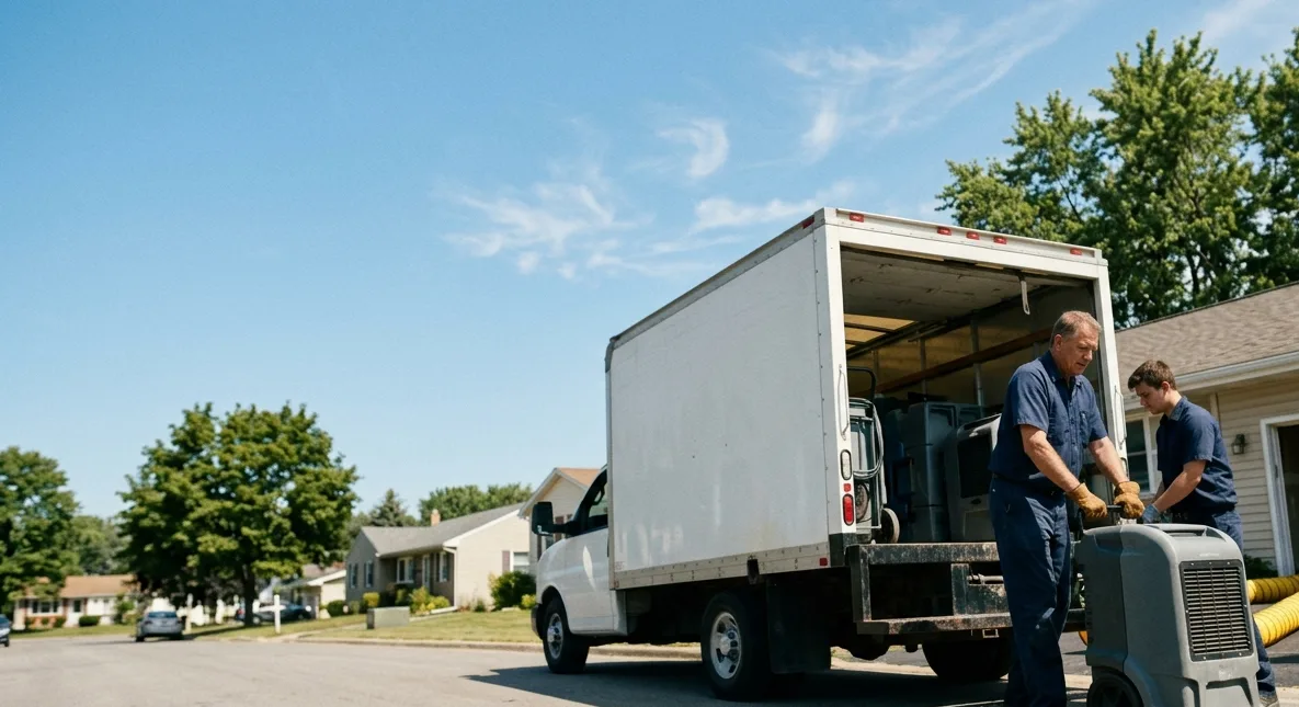 Water Damage Cleanup in Irwin, OH near me